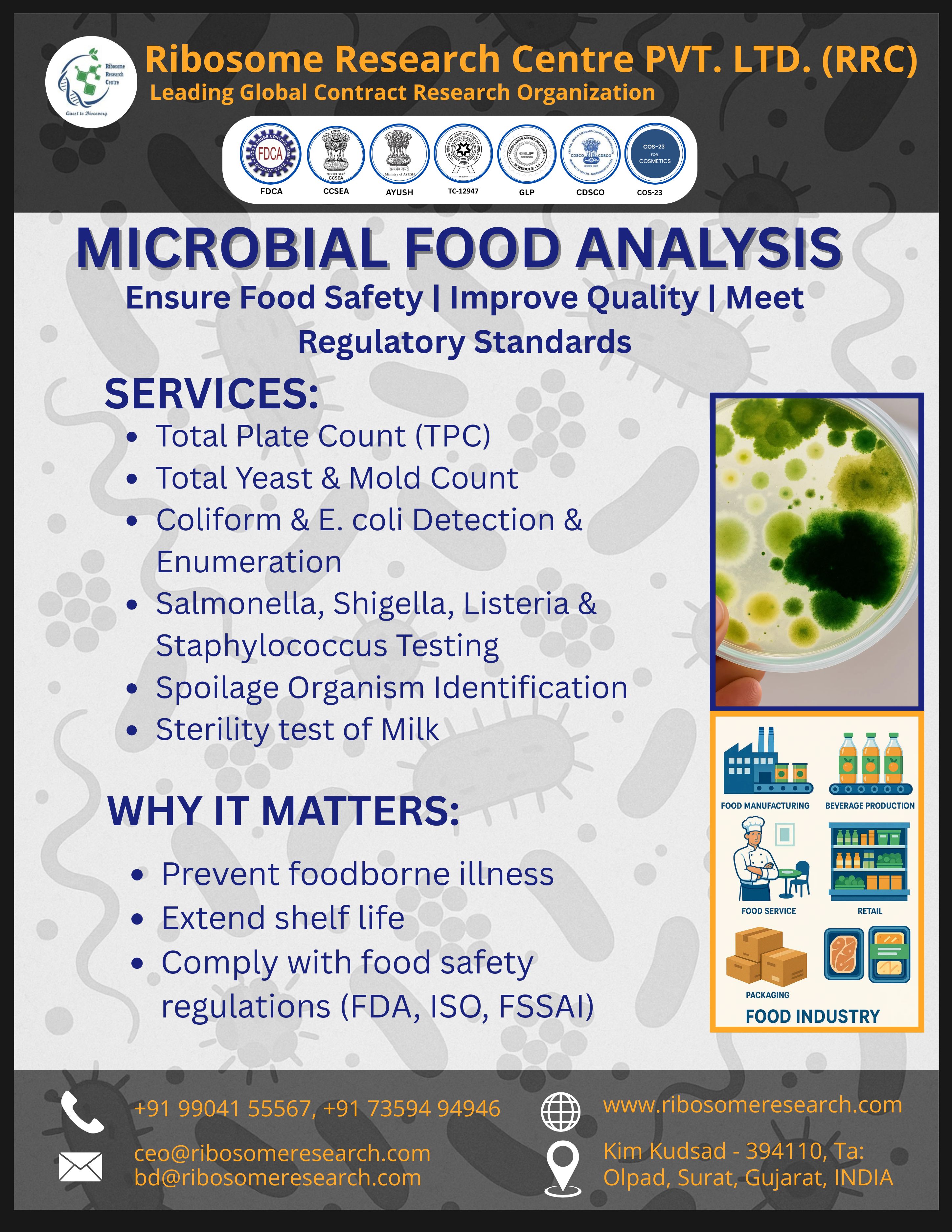 MICROBIAL FOOD ANALYSIS